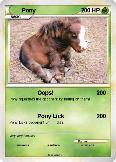 Pokemon Pony