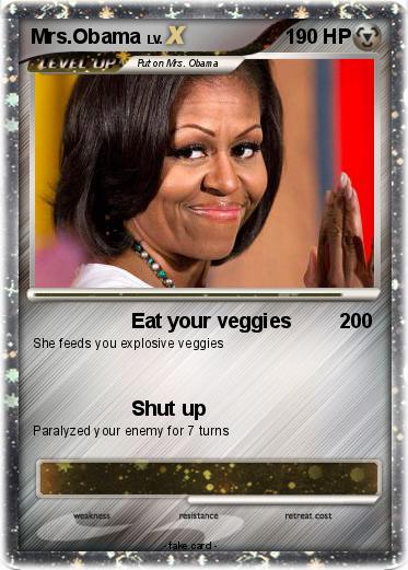 Pokemon Mrs.Obama
