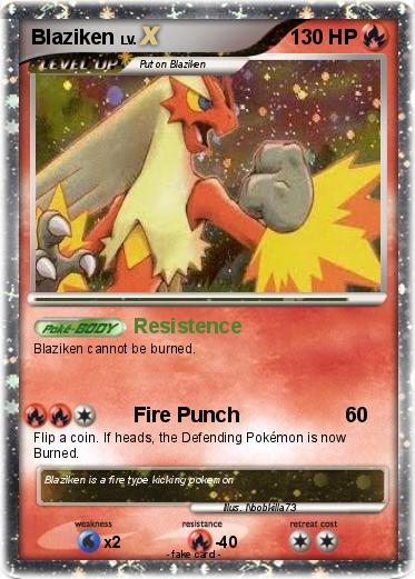 Pokemon Blaziken