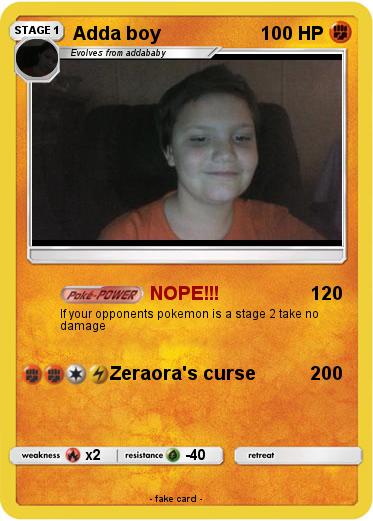 Pokemon Adda boy