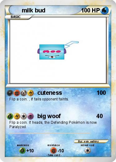 Pokemon milk bud