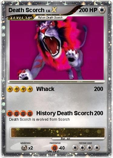 Pokemon Death Scorch