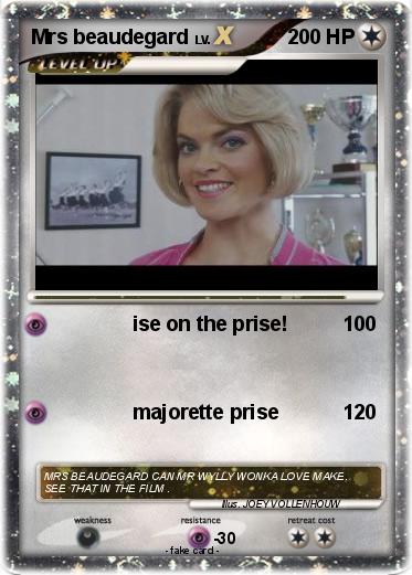 Pokemon Mrs beaudegard