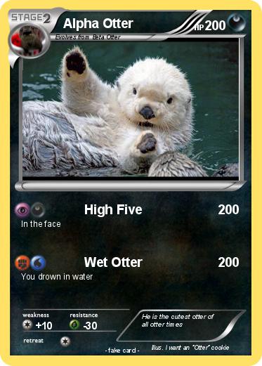 Pokemon Alpha Otter