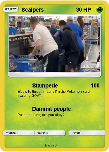 Pokemon Scalpers