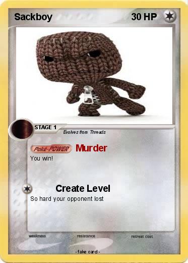 Pokemon Sackboy