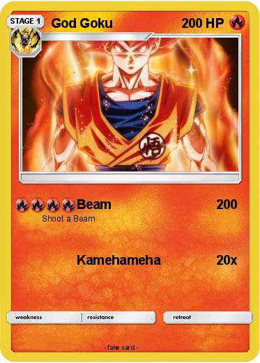 Pokemon God Goku