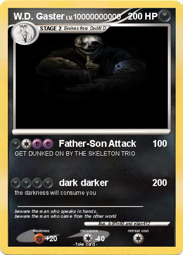 Pokemon W.D. Gaster