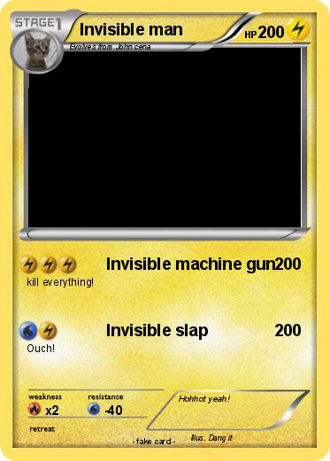 Pokemon Invisible man