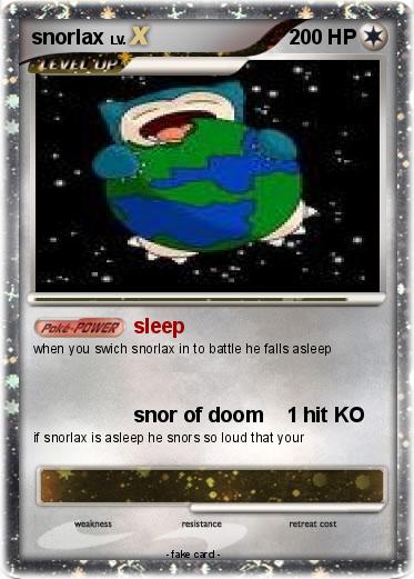 Pokemon snorlax