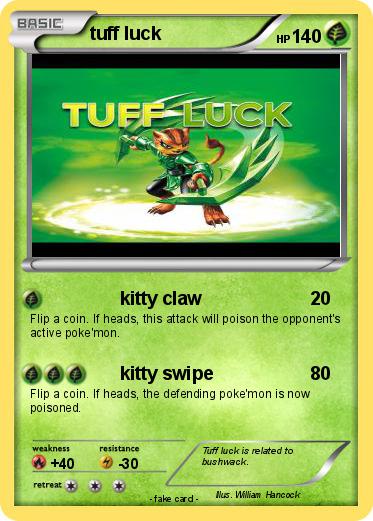 Pokemon tuff luck