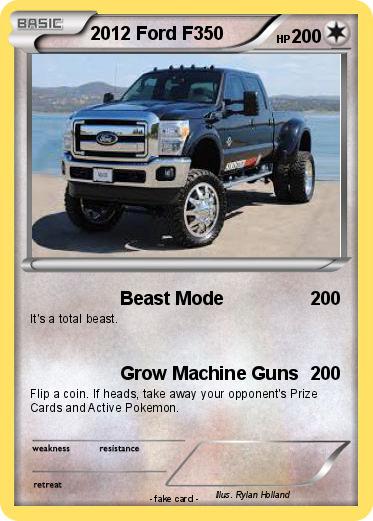 Pokemon 2012 Ford F350