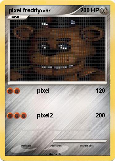 Pokemon pixel freddy