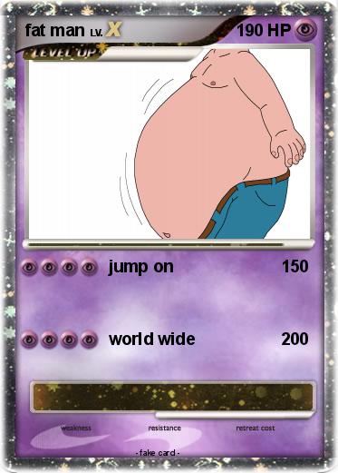 Pokemon fat man