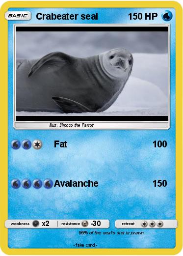 Pokemon Crabeater seal