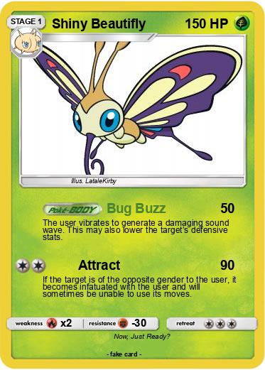 Pokemon Shiny Beautifly