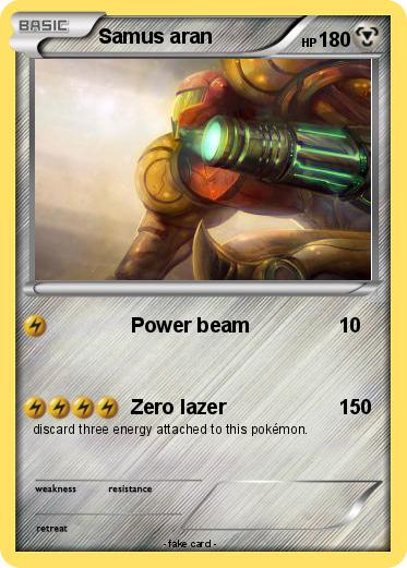 Pokemon Samus aran