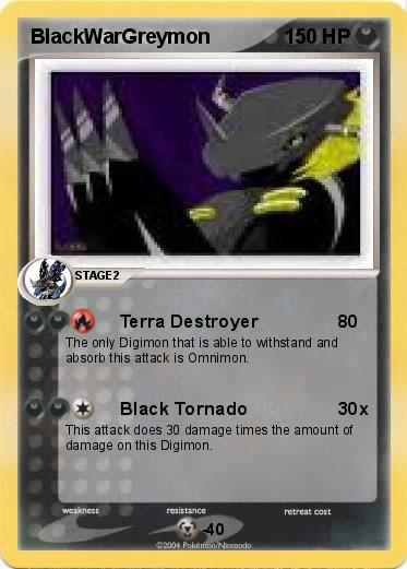 Pokemon BlackWarGreymon