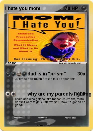 Pokemon i hate you mom