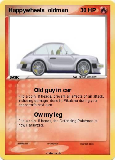 Pokemon Happywheels  oldman