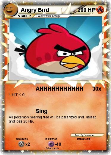 Pokemon Angry Bird