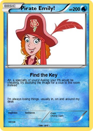 Pokemon Pirate Emily!