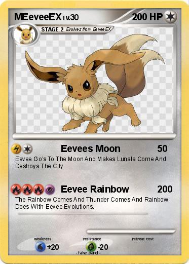 Pokemon MEeveeEX