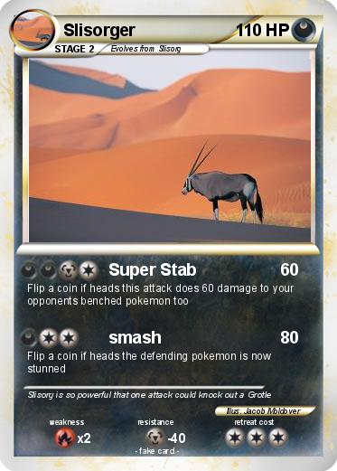 Pokemon Slisorger