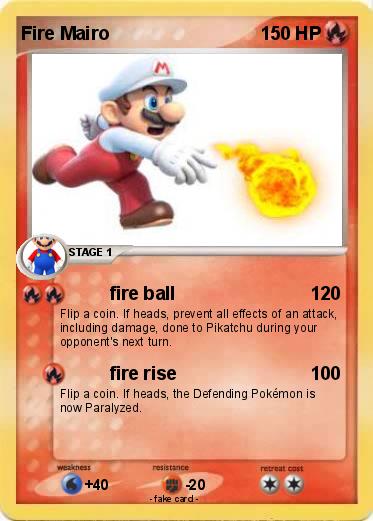 Pokemon Fire Mairo
