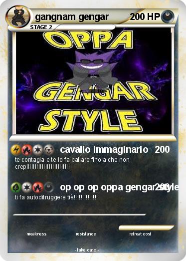 Pokemon gangnam gengar