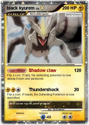 Pokemon black kyurem