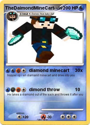 Pokemon TheDaimondMineCart