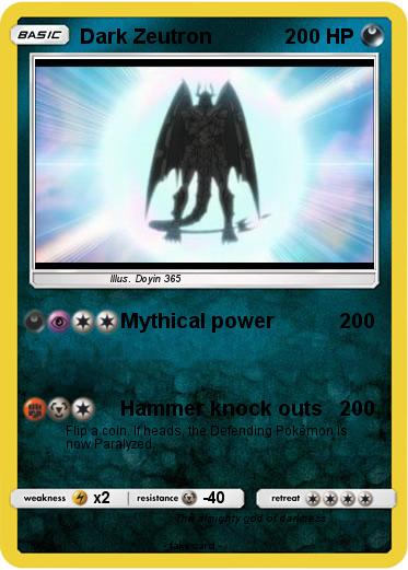 Pokemon Dark Zeutron