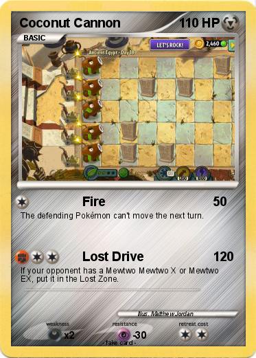 Pokemon Coconut Cannon