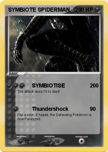 Pokemon SYMBIOTE SPIDERMAN