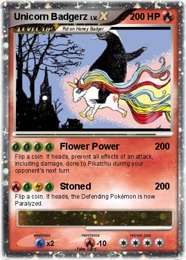 Pokemon Unicorn Badgerz