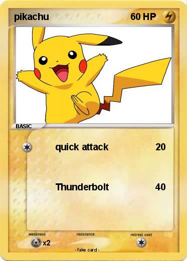 Pokemon pikachu