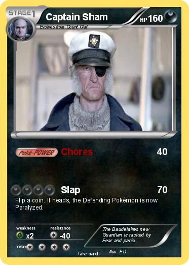 Pokemon Captain Sham