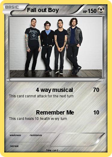 Pokemon Fall out Boy