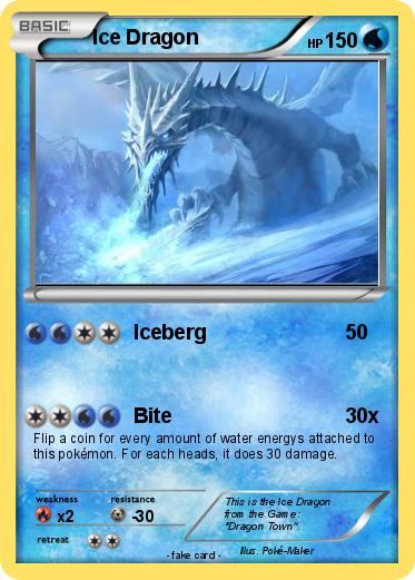 Pokemon Ice Dragon