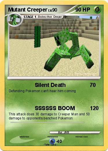 Pokemon Mutant Creeper