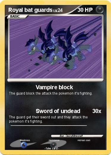 Pokemon Royal bat guards