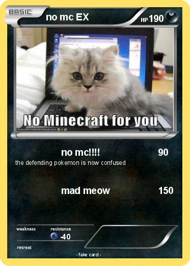 Pokemon no mc EX