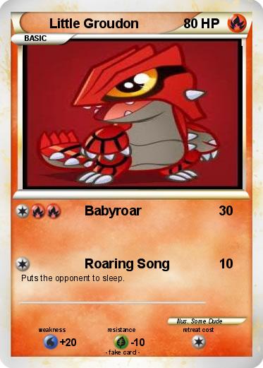 Pokemon Little Groudon