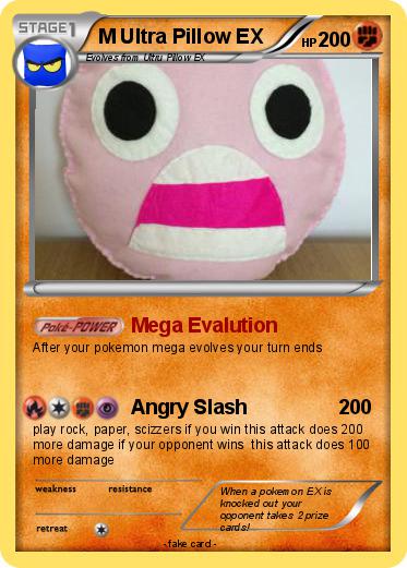 Pokemon M Ultra Pillow EX