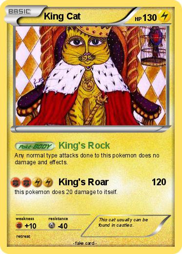 Pokemon King Cat