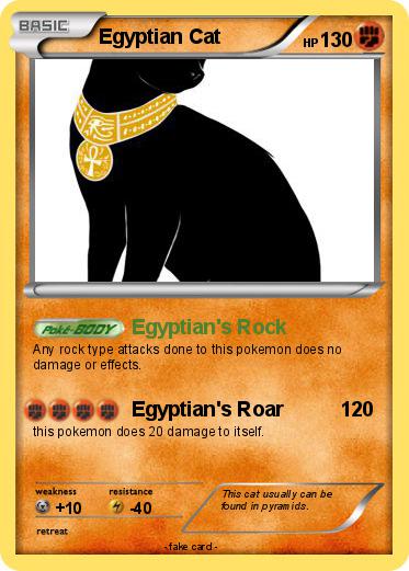 Pokemon Egyptian Cat
