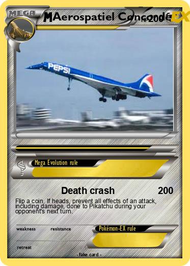 Pokemon Aerospatiel Concorde