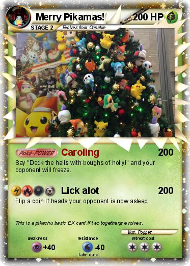Pokemon Merry Pikamas!