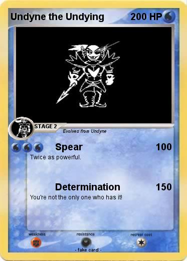 Pokemon Undyne the Undying